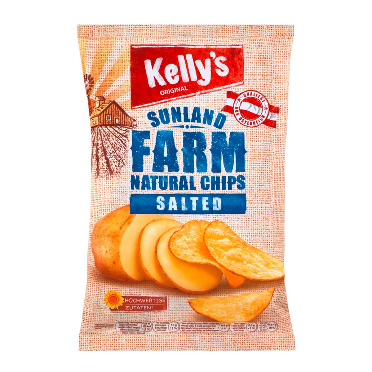 Kellys Sunland Farm Chips (Salted)