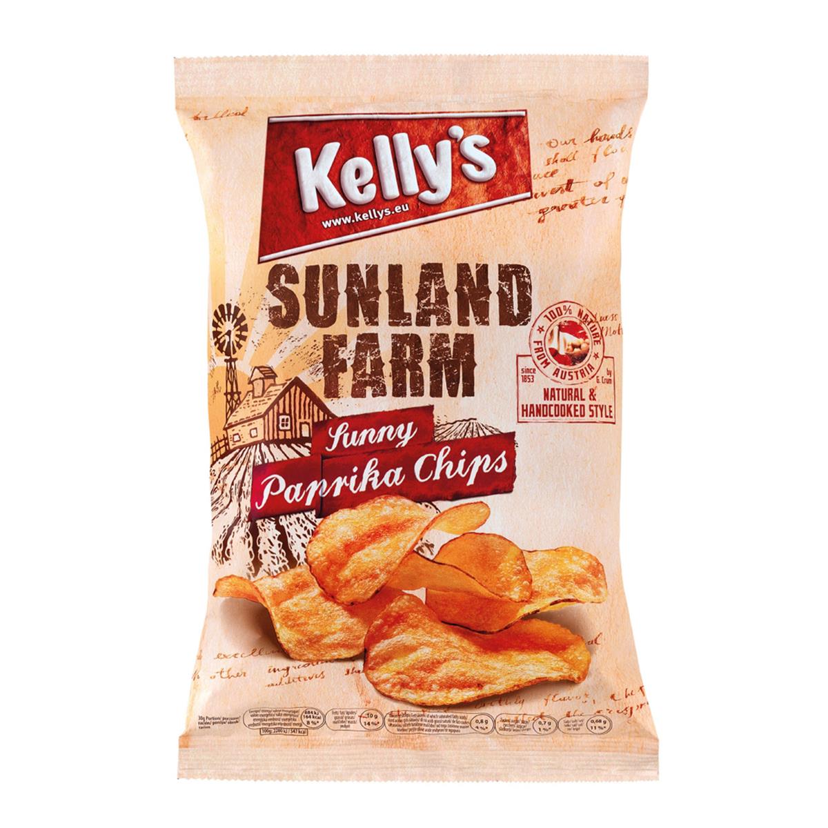 Kellys Sunland Farm Chips (Paprika)
